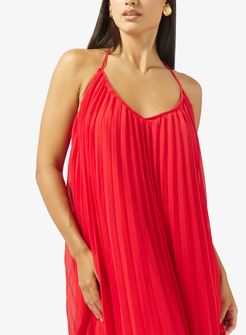 Ella  Pleated Volume dress for Women | Best Price UAE